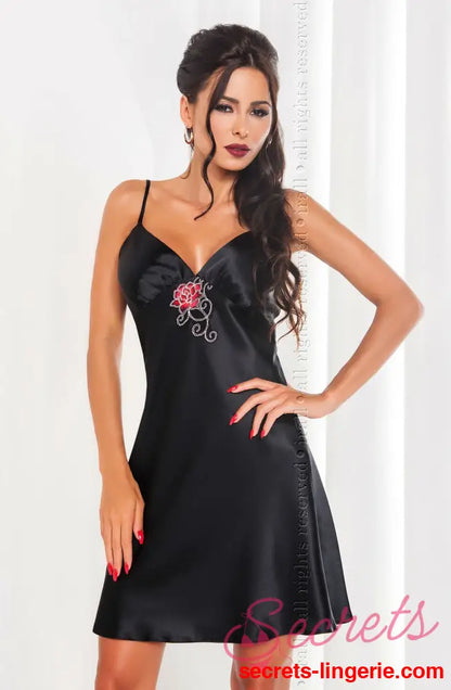 Irall Dakota Nightdress Black