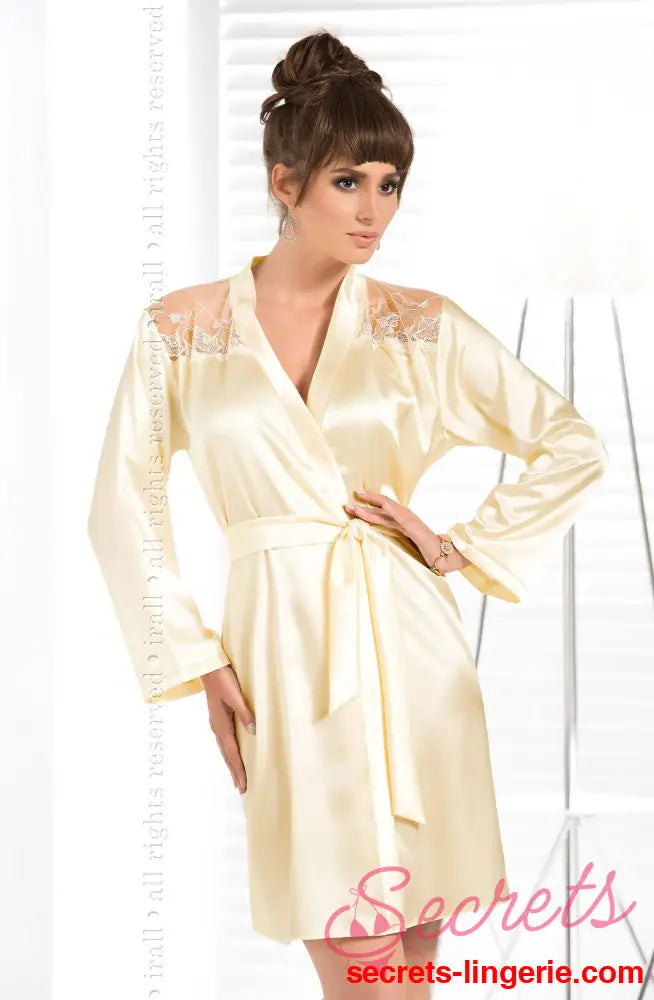 Irall Daphne Dressing Gown Cream