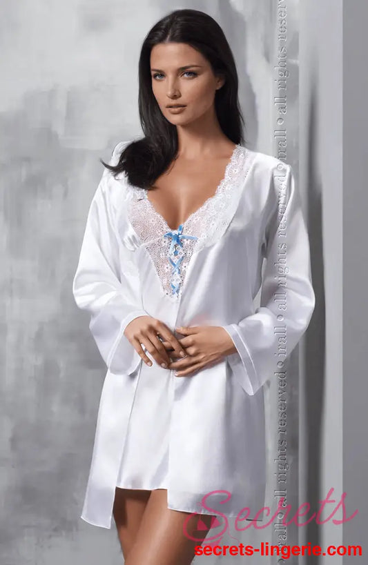 Irall Elsa Dressing Gown White