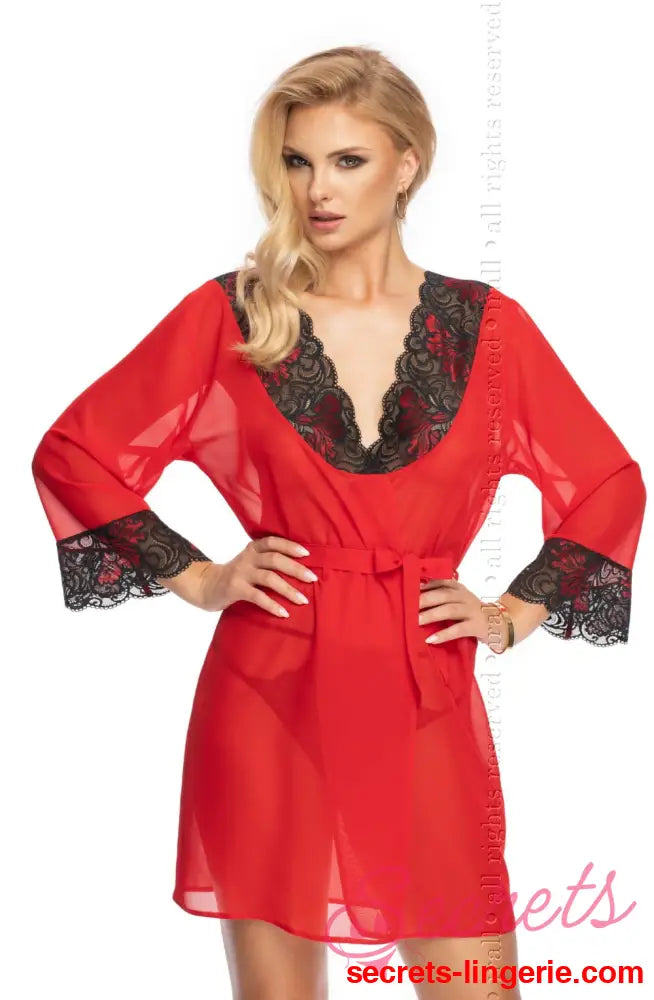 Irall Erotic Oriana Gown Red