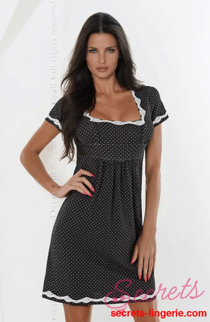 Irall Luba Nightdress Black