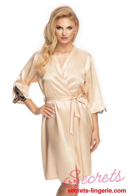 Irall Mallory Dressing Gown Champagne