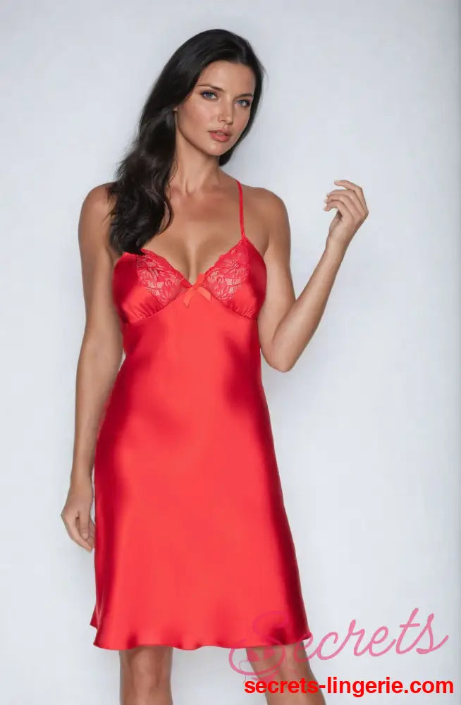 Irall Remi Nightdress Hot Red