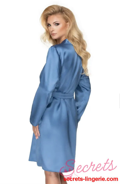 Irall Sapphire Dressing Gown Azure