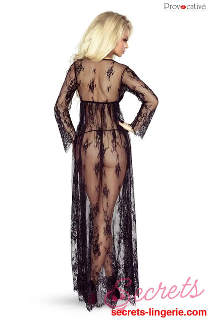 PR5080 So Elegant Robe Black