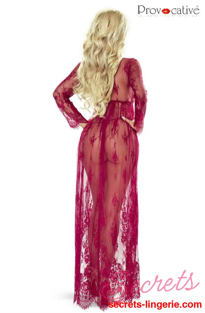 Provocative PR7046 Elegant Robe Wine