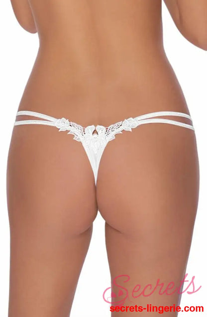 Roza Agnez Thong White
