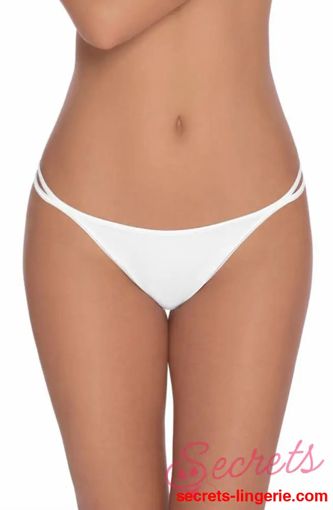 Roza Agnez Thong White - White / Large