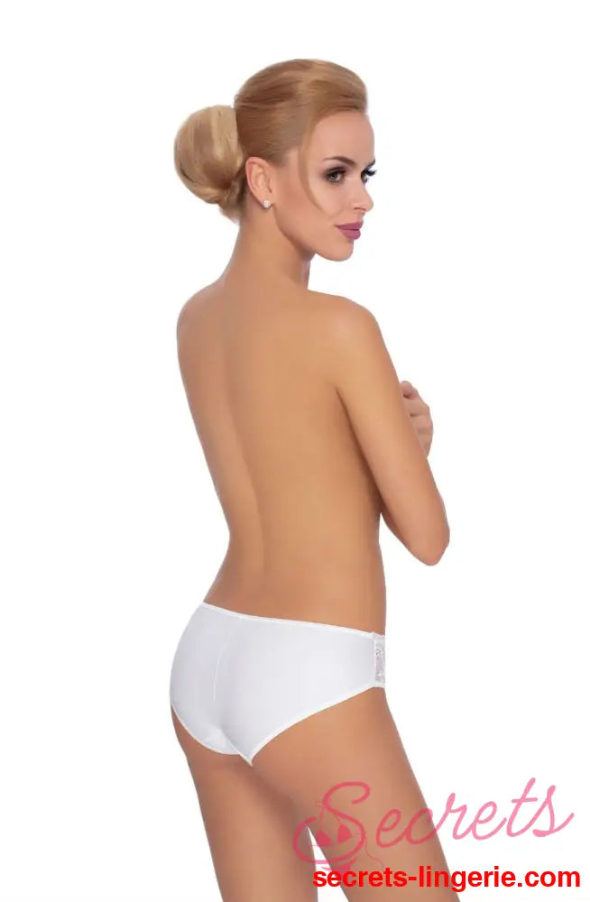 Roza Ambre Brief White