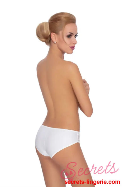 Roza Ambre Brief White