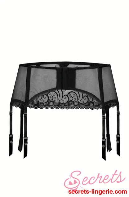 Roza Anuk Suspender Belt Black