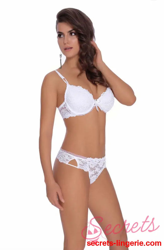 Roza Carmen White Bra - White / 32A