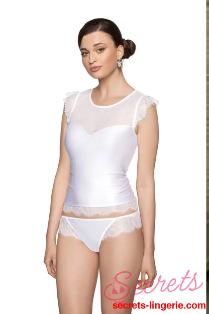 Roza Erii White THONG