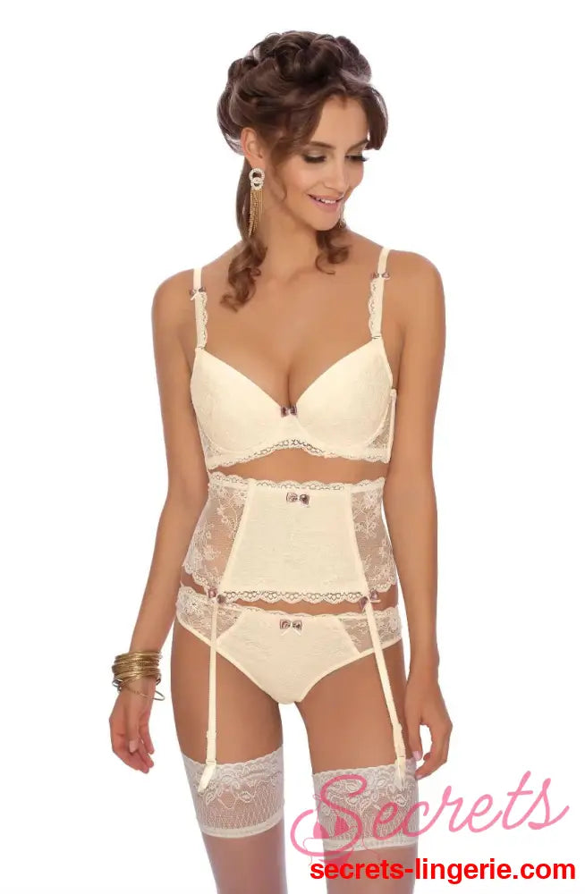 Roza Fifi Push Up Bra Ivory