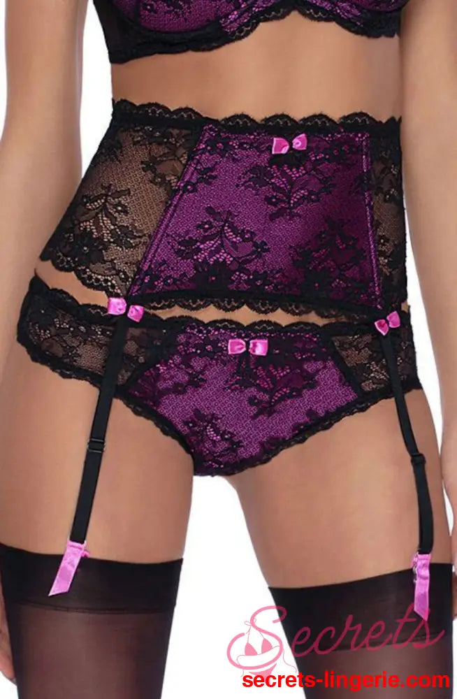 Roza Fifi Thong Black