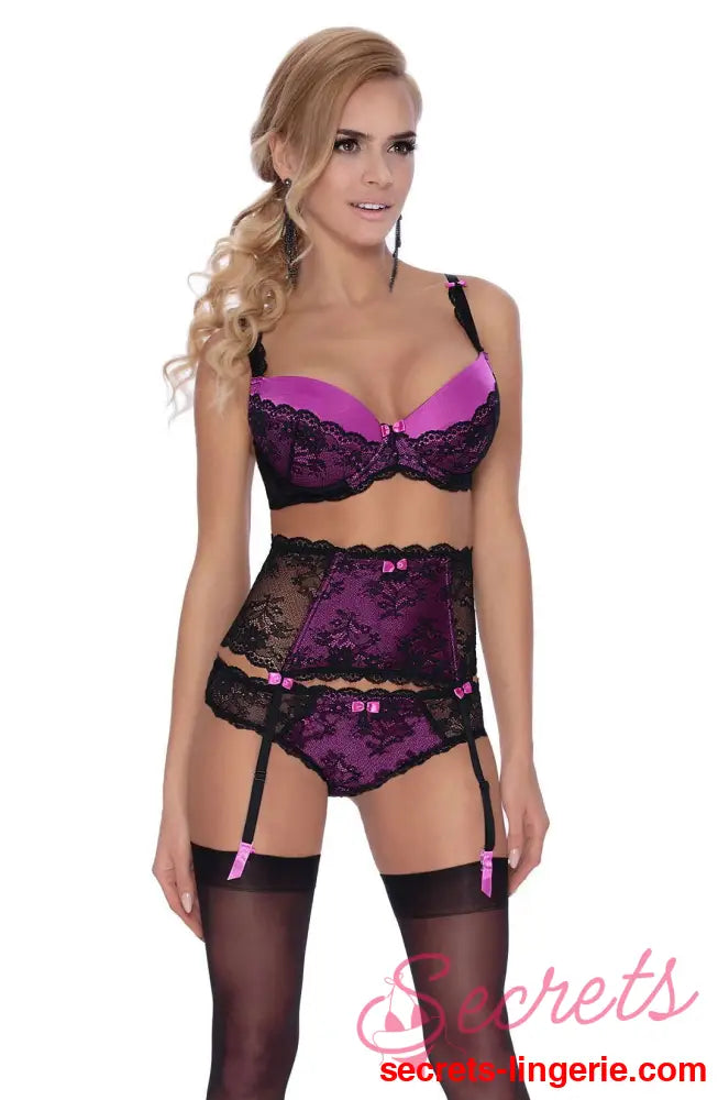 Roza Fifi Thong Black