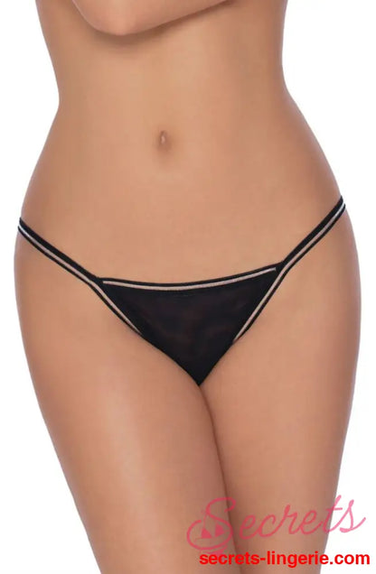 Roza Fiona Thong Black