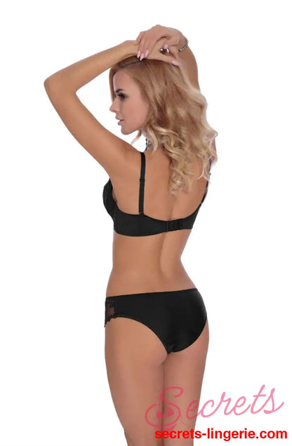 Roza Kalisi Soft Cup Bra Black