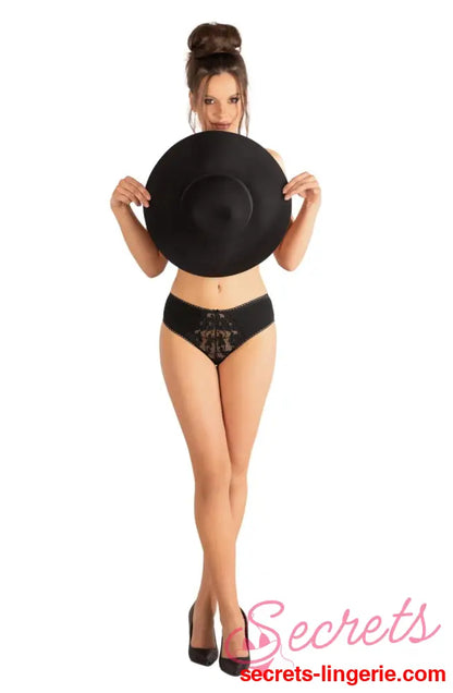 Roza Kamelia Brief Black