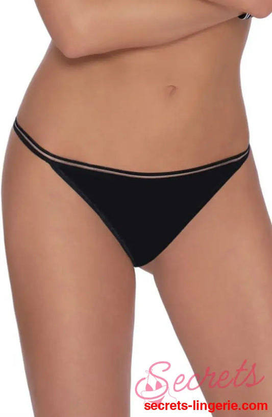 Roza Lea Thong Black