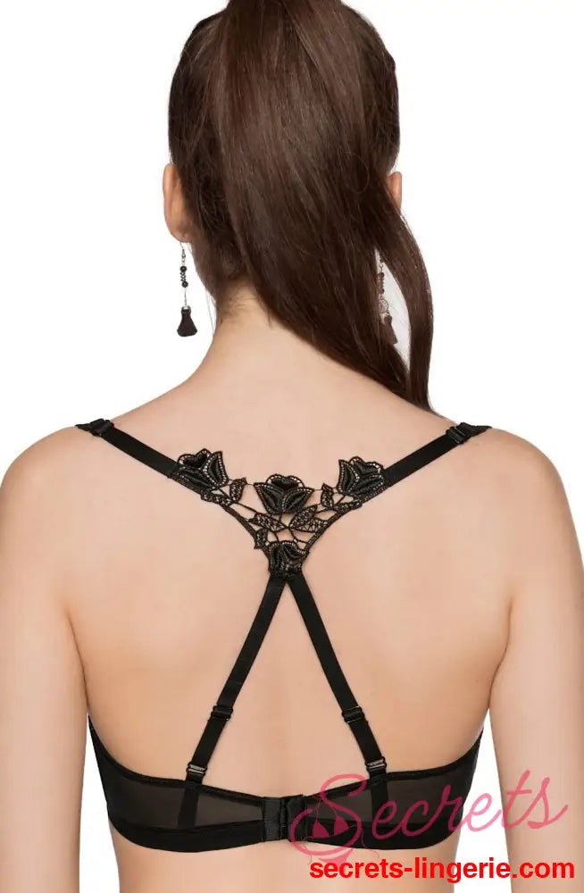 Roza Lisbet Black Soft Cup BRA