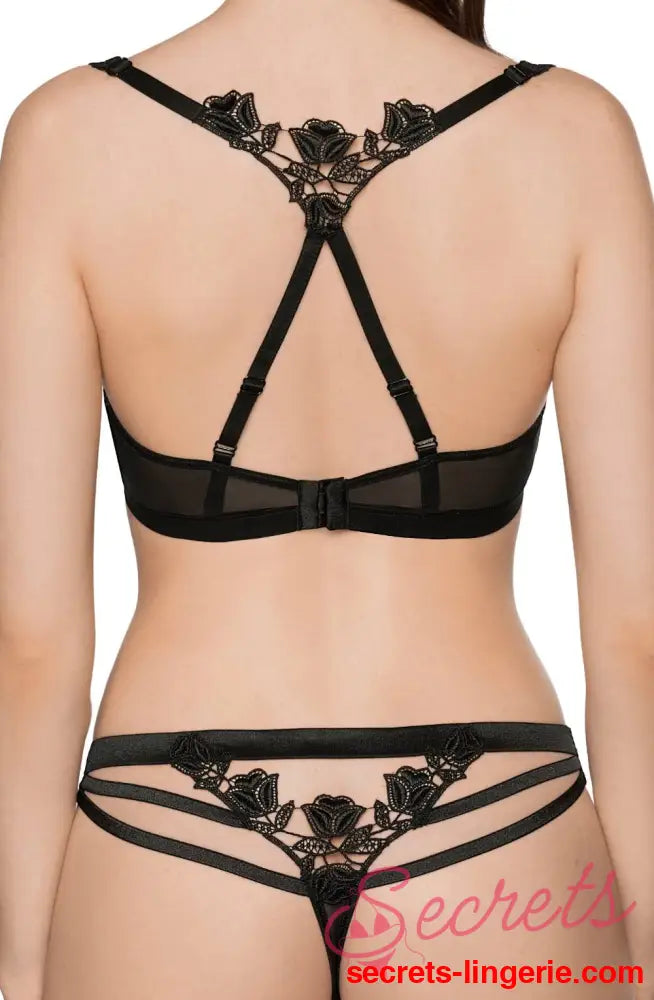 Roza Lisbet Black THONG