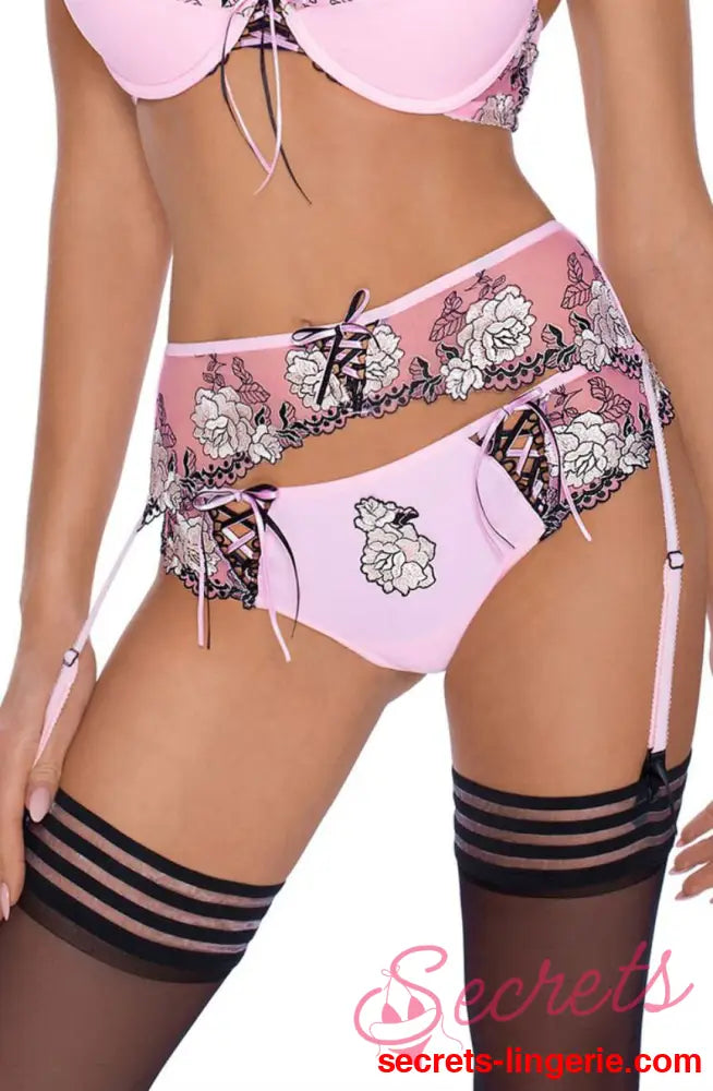 Roza Natali Pink Susp Belt