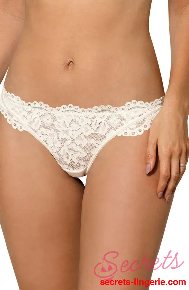 Roza Newia Ivory Thong