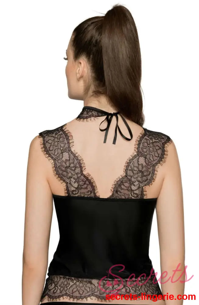 Roza Sija Black Shirt