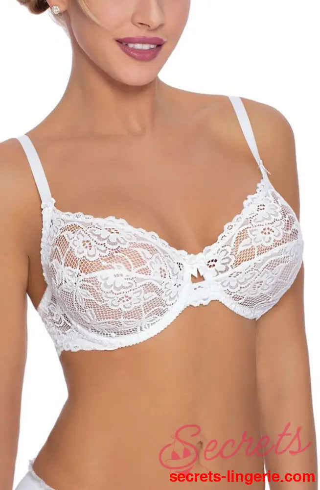 Roza Sisi White Bra