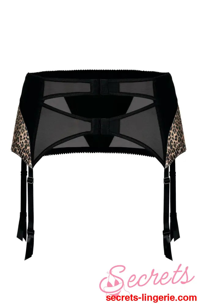 Roza Zoje Suspender Belt Black