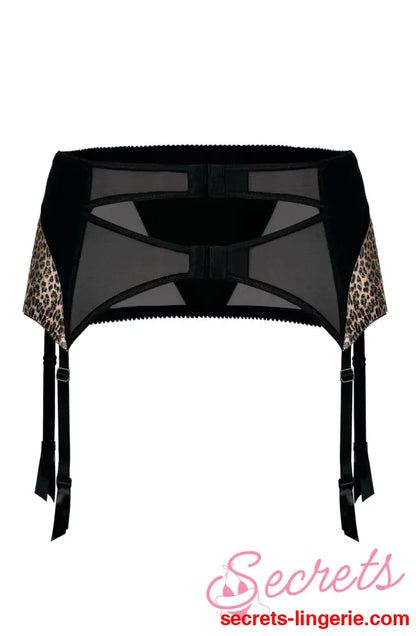 Roza Zoje Suspender Belt Black
