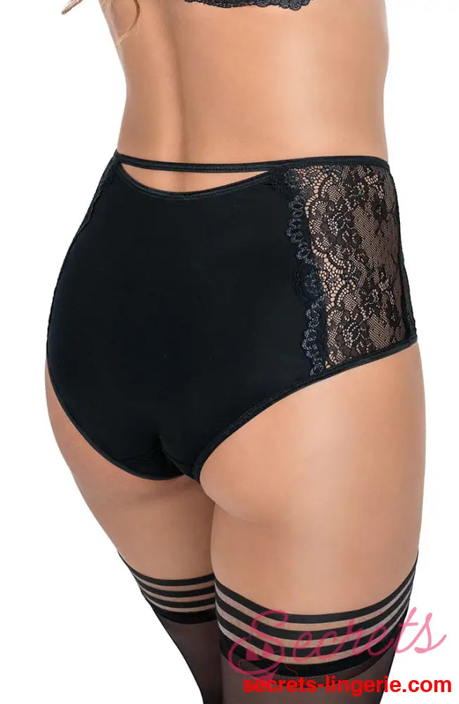Roza Zulaj Boxer Brief Black
