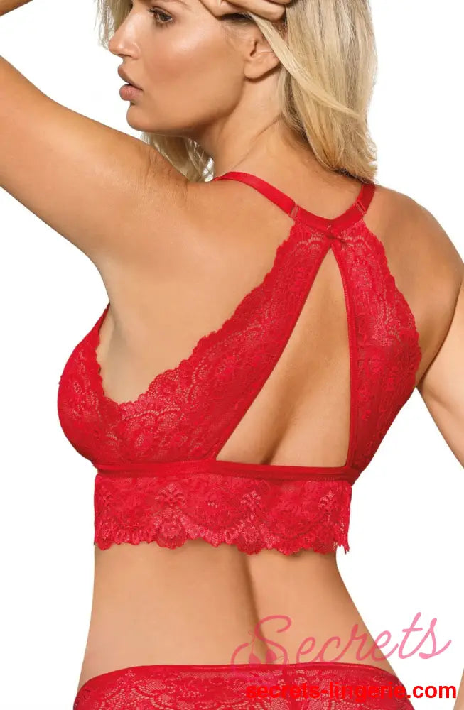 Roza Zuza Red Half Corset