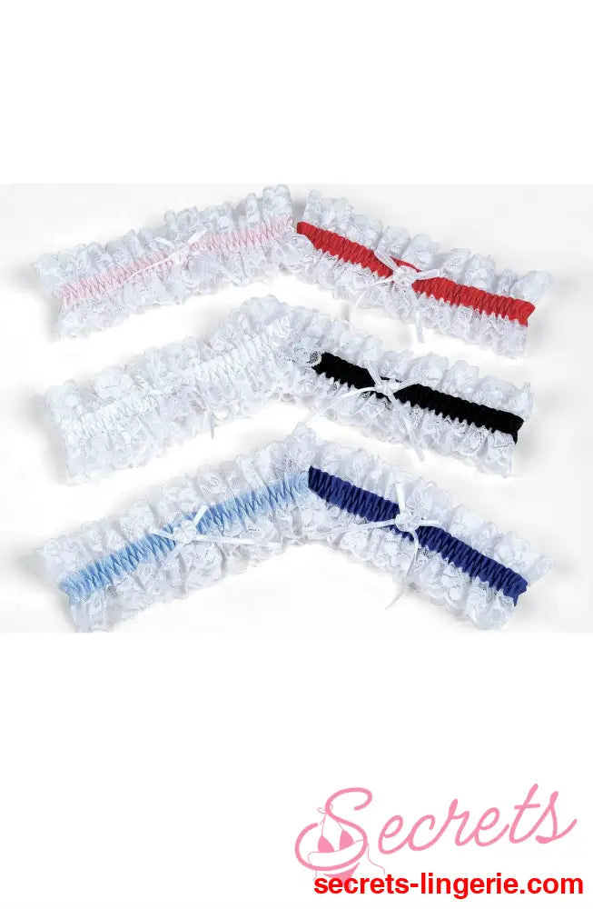 Shirley of Hollywood 19 Pink Garter - Pink / One Size