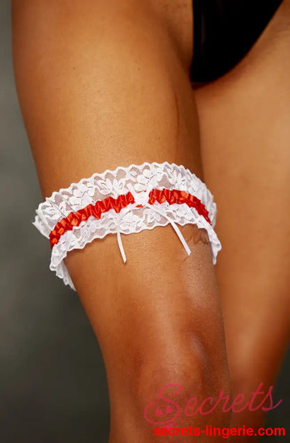 Shirley of Hollywood 19 Red Garter - Red / One Size