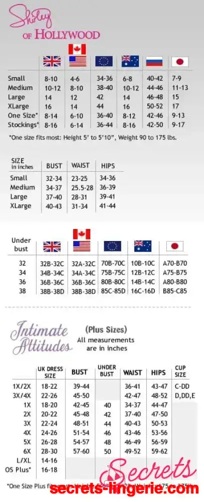 Shirley of Hollywood X3257 Sleepshirt Black