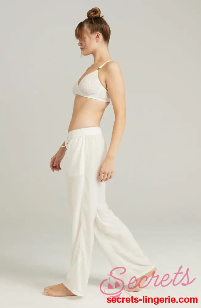 The Classic Trouser Organic Cotton White