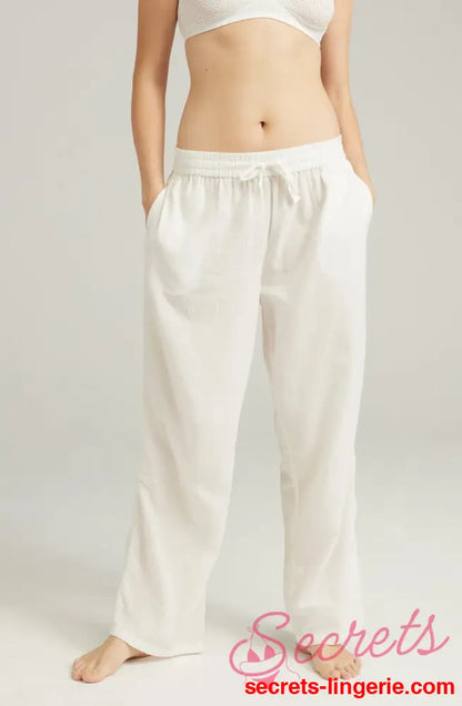 The Classic Trouser Organic Cotton White