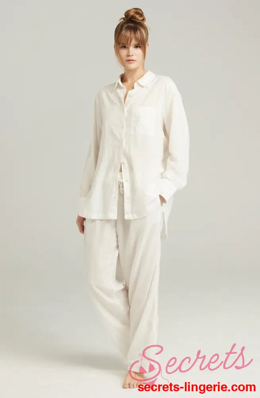The Midi Shirt Organic Cotton White
