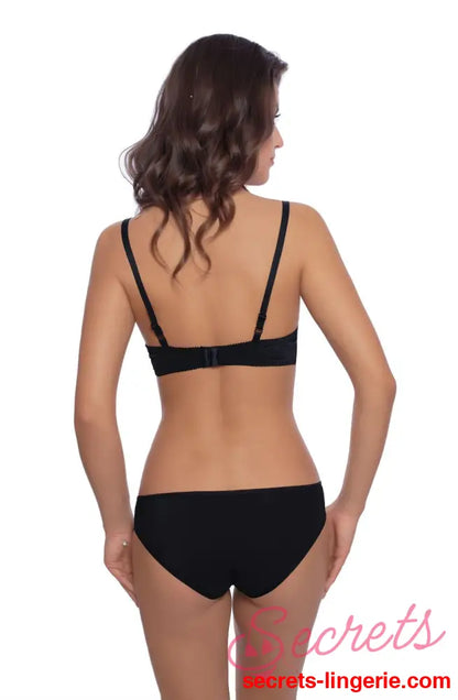 Vangelise Embroidered Satin Brief