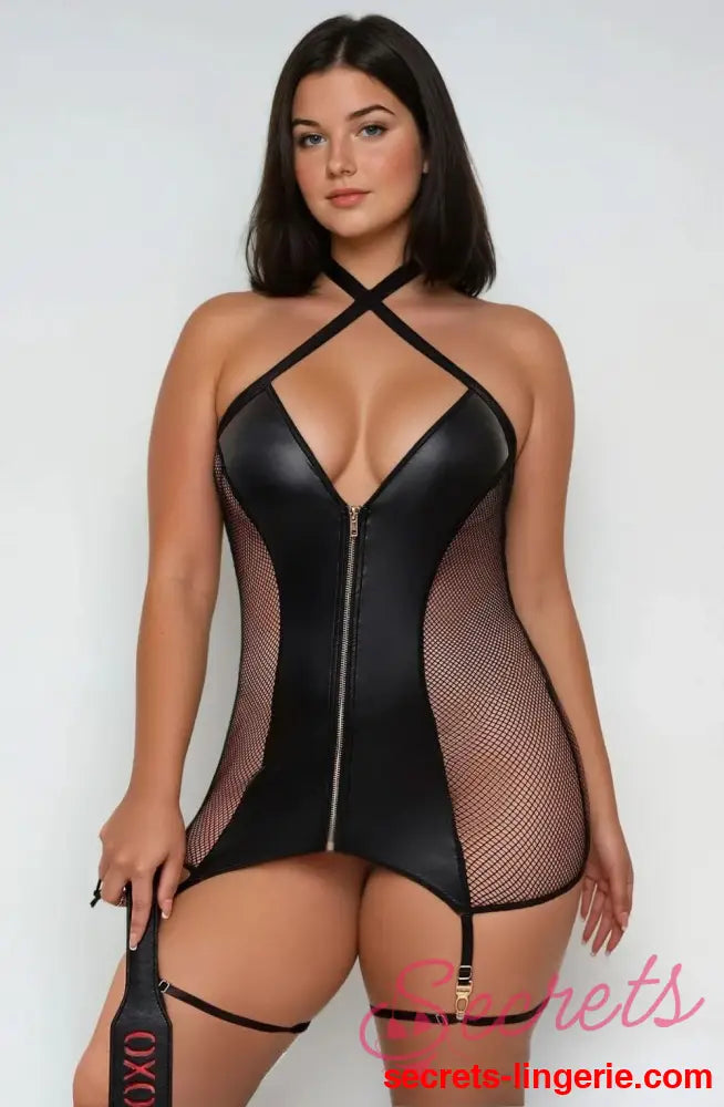 YesX YX731Q Plunge Neck - Up to 4XL