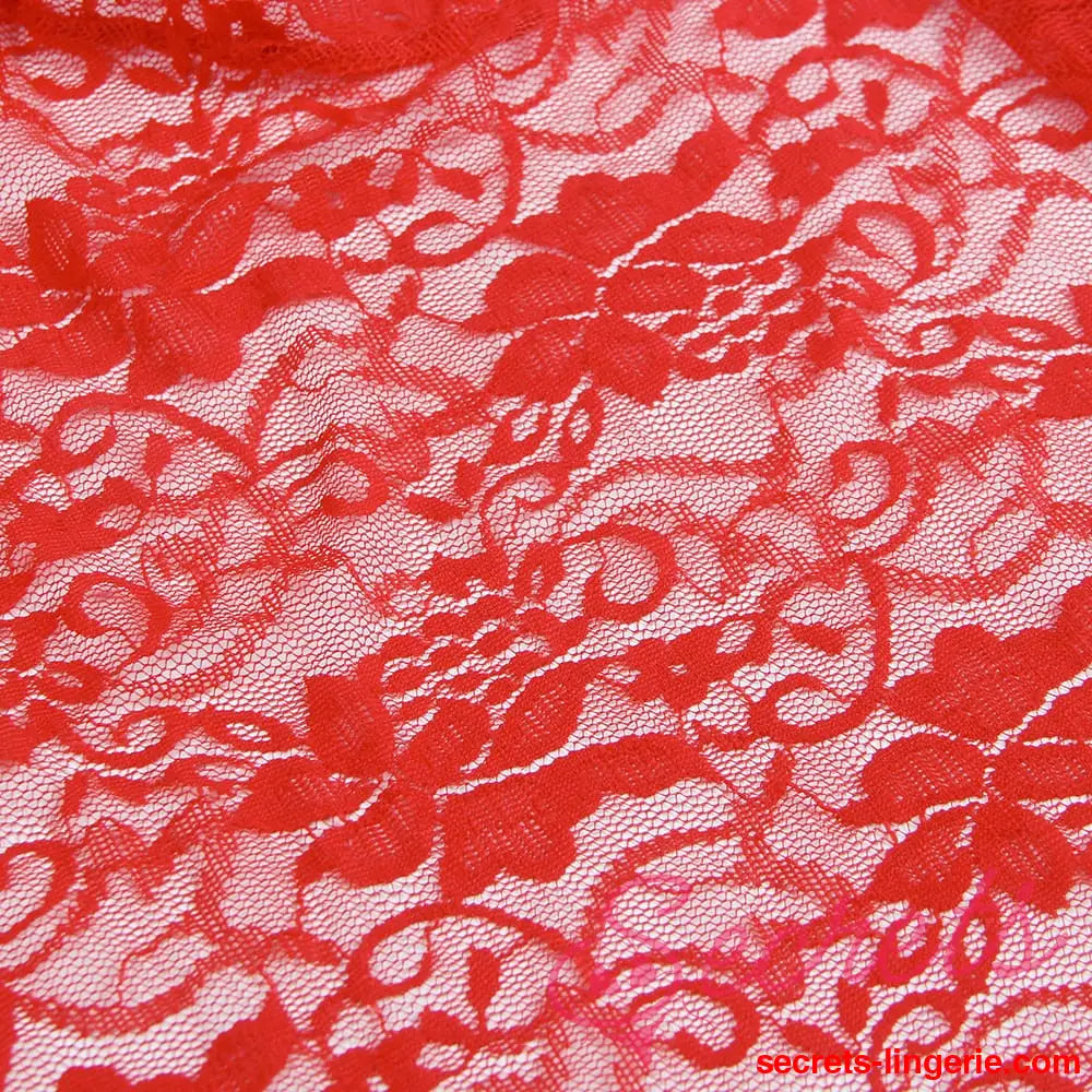 YesX YX7875 Christmas Sexy Floral Babydoll