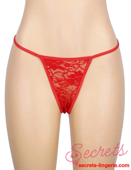 YesX YX7875 Christmas Sexy Floral Babydoll