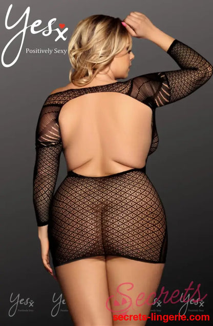 YesX YX816Q Black - Nero (Black) / One Size (Plus)