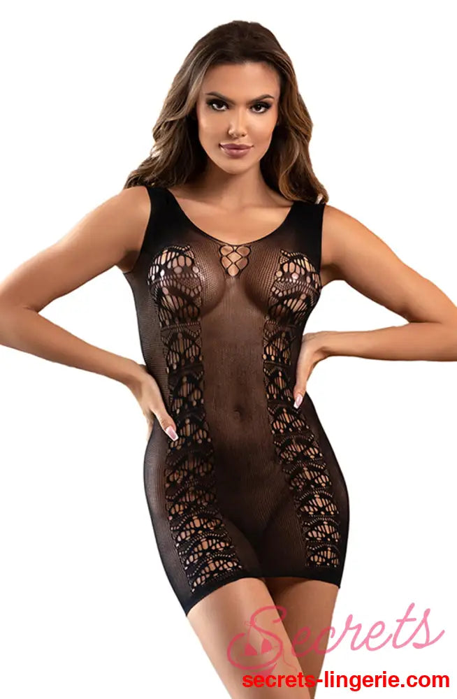 YesX YX820 Dress Black - Black / One Size