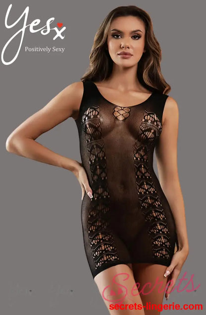 YesX YX820 Dress Black - Black / One Size