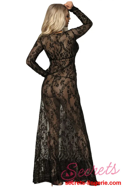 YesX YX826 Long Gown & Thong