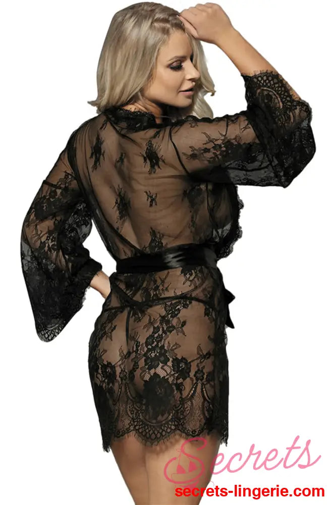 YesX YX827 Robe Set Black