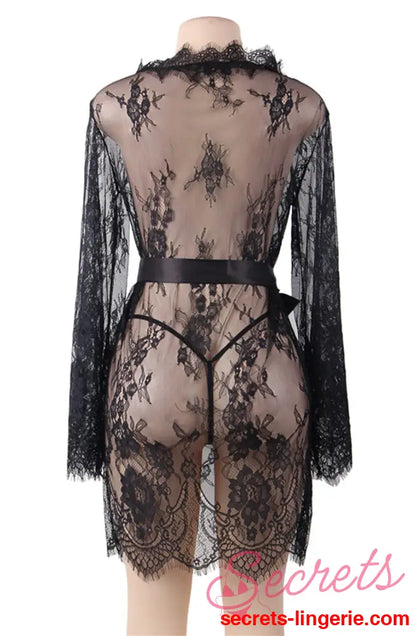 YesX YX827 Robe Set Black